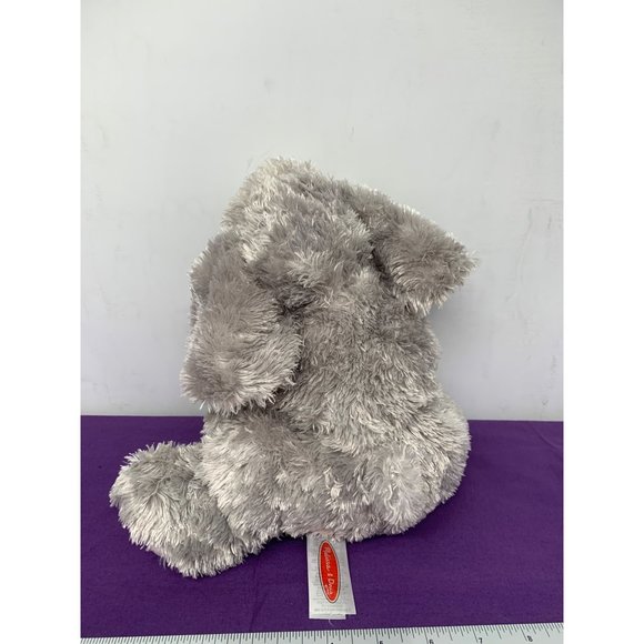 Mellisa and Doug Gray Elephant 10" Sitting Plush Stuffed Animal Floppy - Picture 4 of 9